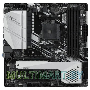 Материнская плата ASRock X570M Pro4